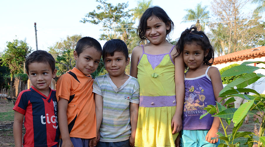 cena bambini paraguay